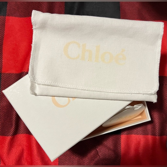 EUC Chloé Malou Small Wallet in shady blue with box and dust bag - Picture 13 of 15
